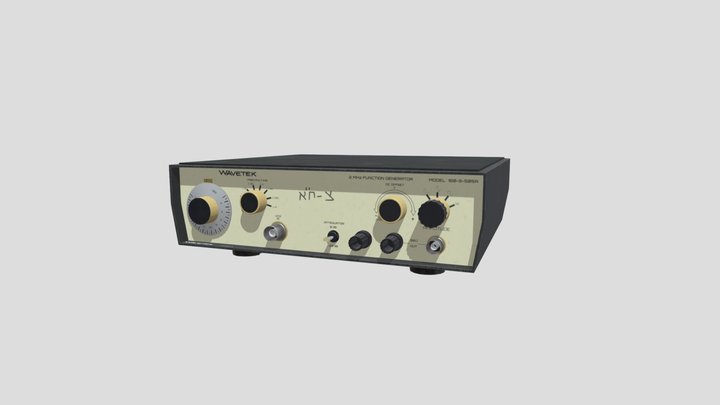 Function Generator WAVETEK Replica 3D Model