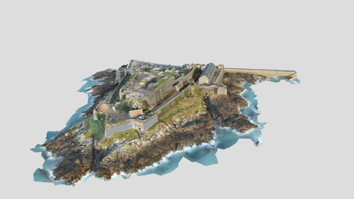 Castle Cornet, Guernsey 3D Model