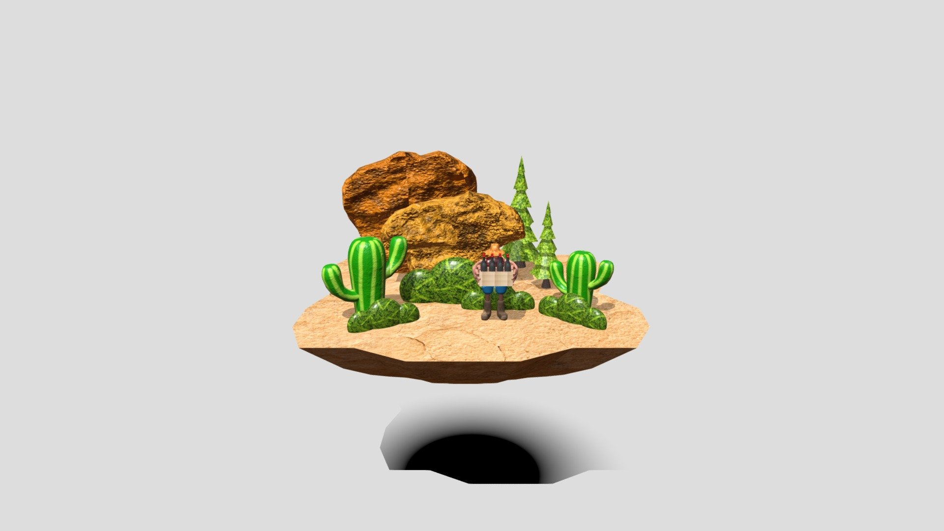 Desert Seller - Download Free 3D model by alejohart ...