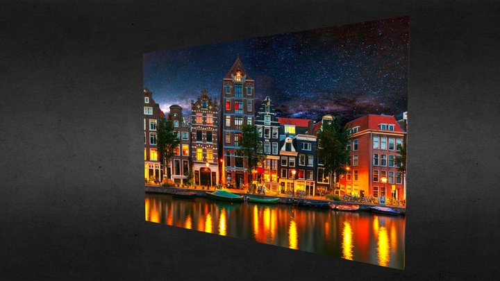 Amsterdam artlight 3D Model