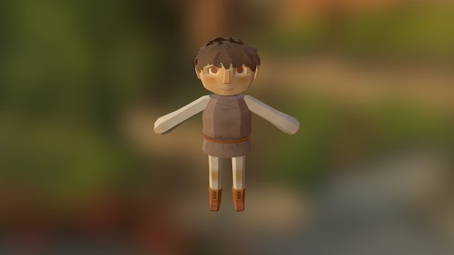 Player - The Medieval Trail 3D Model