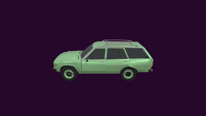 Classic car 3D Model