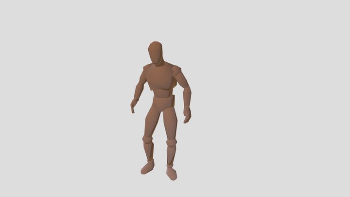 664230033 Human Model (Swing Dancing) 3D Model