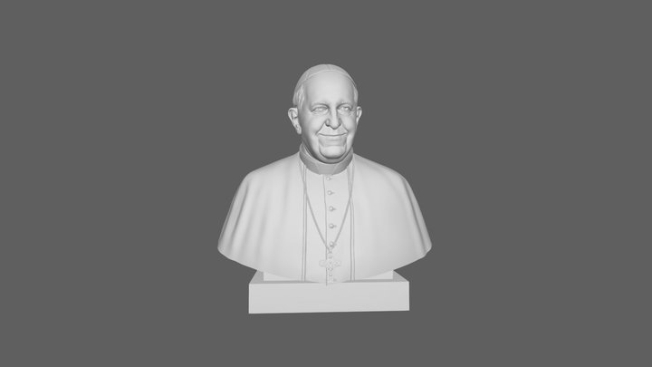 Pope Francis 3D Model