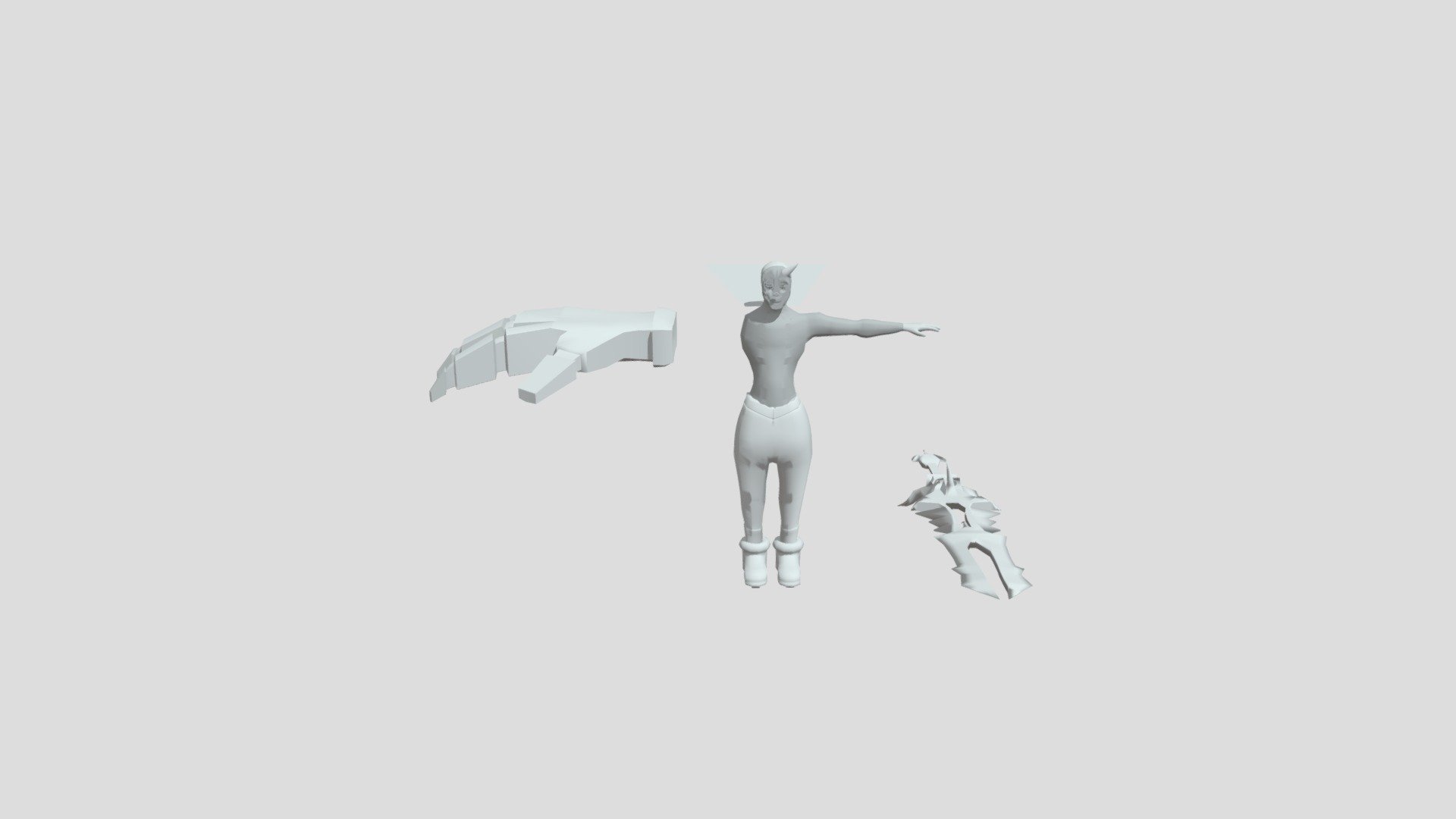 Personaje Propio Sin Texturas