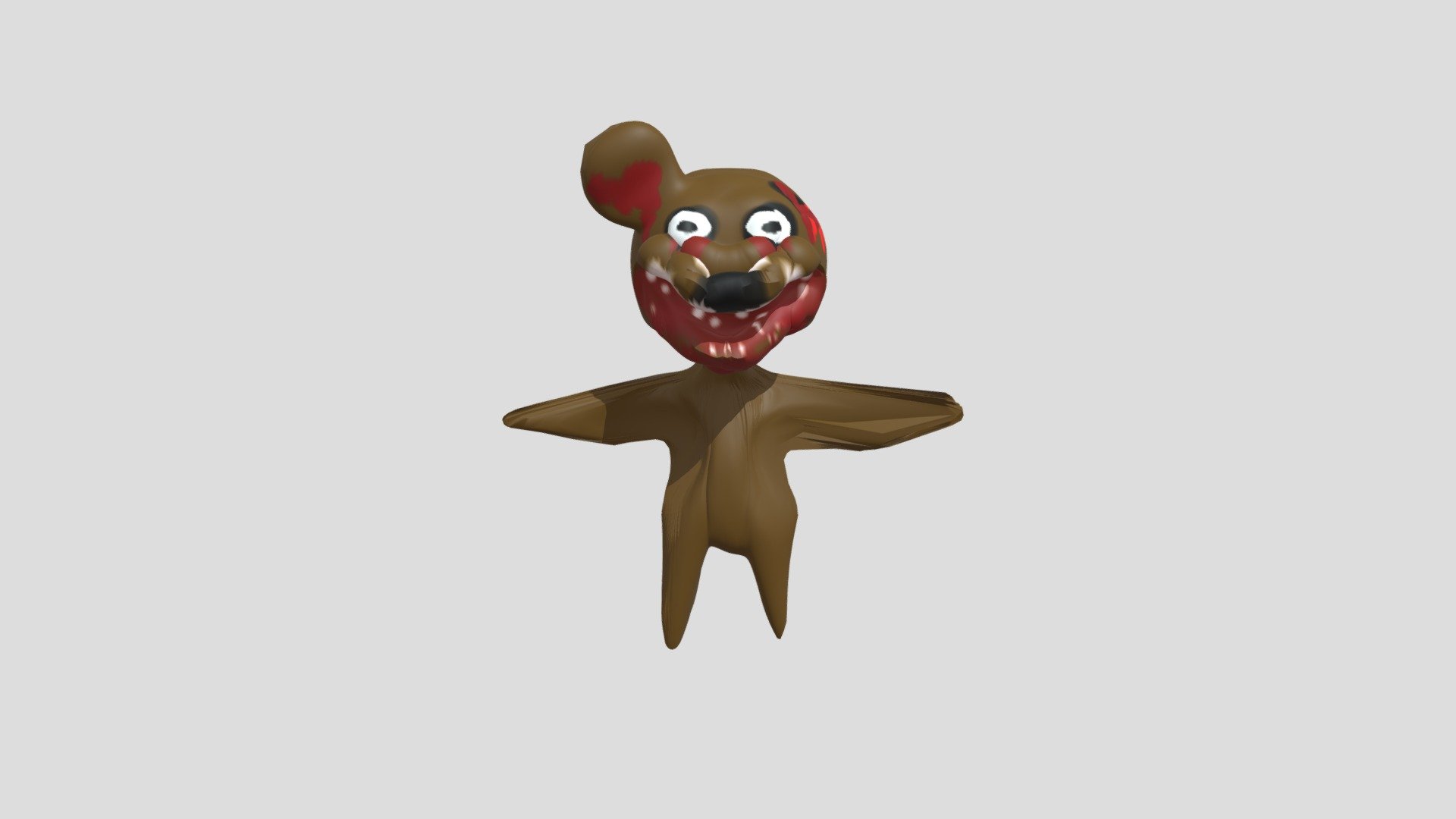 Talking Teddy Enemy Model
