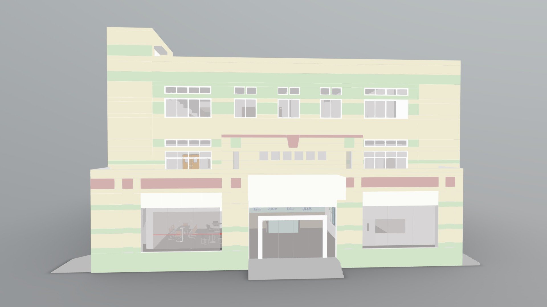 Arch deer office vinh 3d model by konoko 39c59ed sketchfab