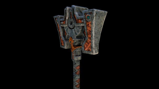 Darksiders Hammer 3D Model