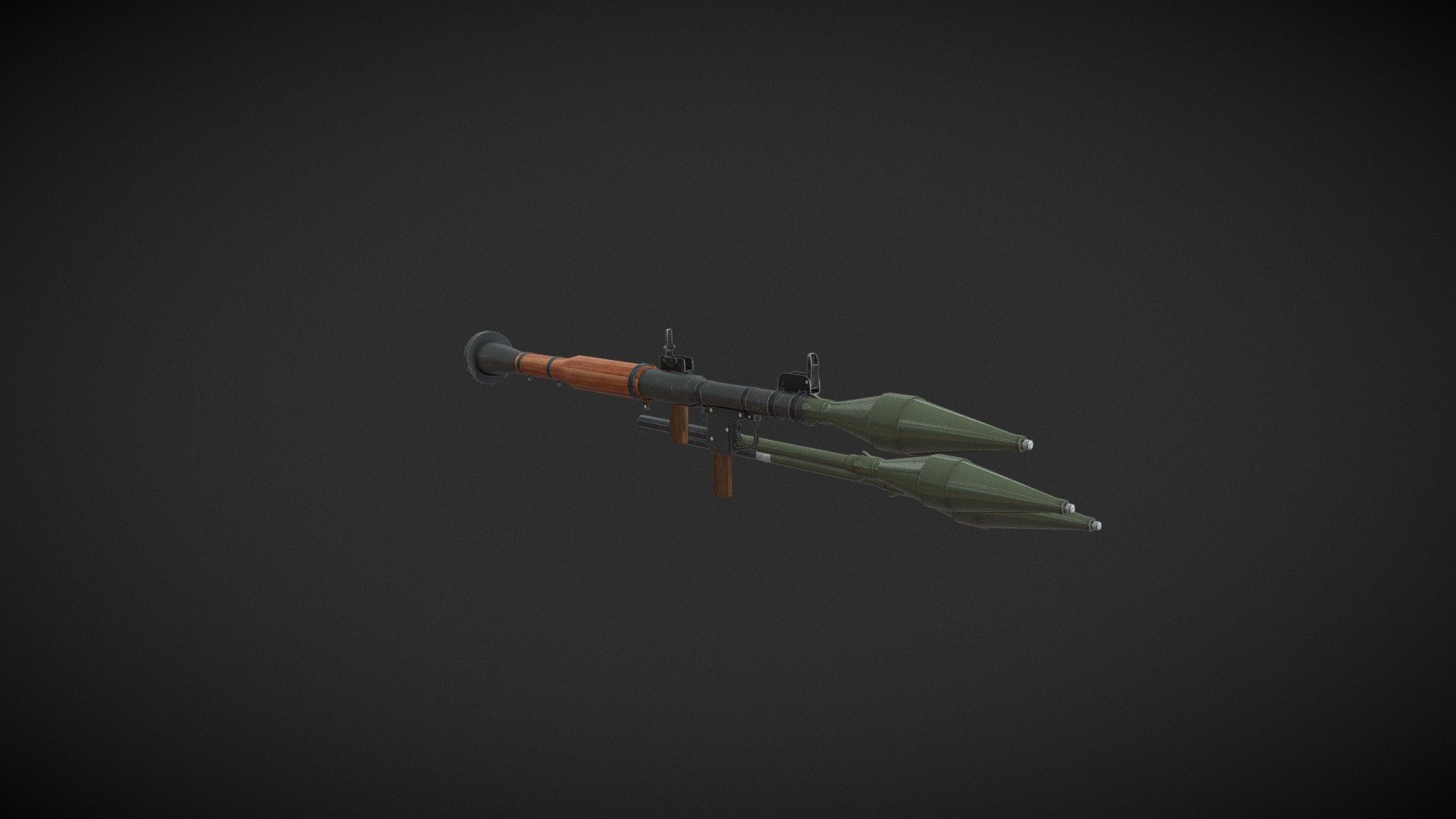 RPG 7 Missile LOWPOLY - 3D model by JVS RISHIKESH (@RISHIKESH-PORTFOLIO ...