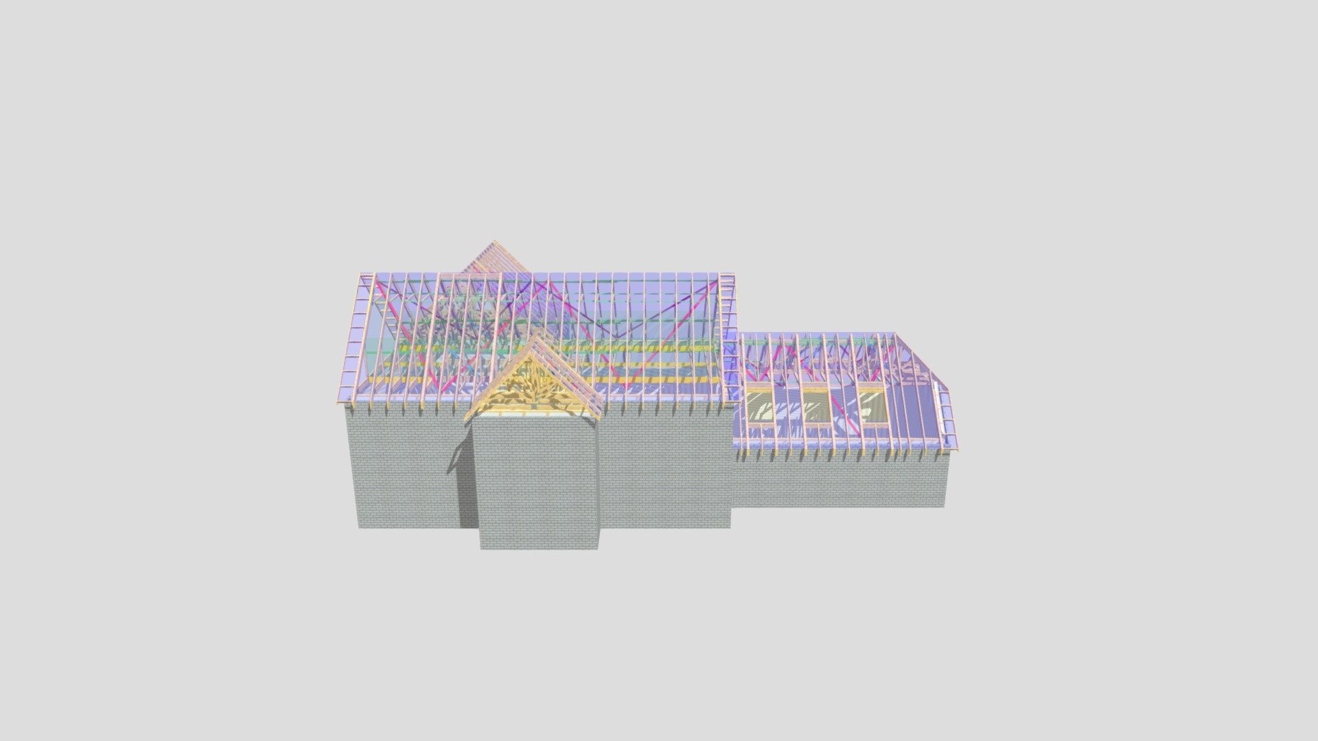 P12305B Roof Truss Plot 16