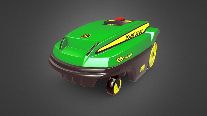 lawn mower robot 3D Model