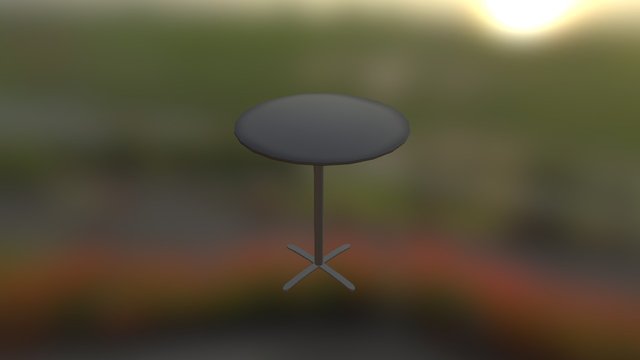 Mesa Redonda 3D Model