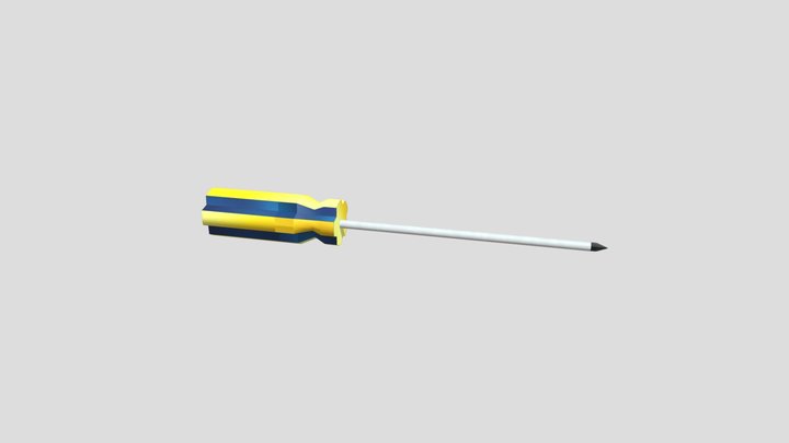 DESTORNILLADOR 3D Model