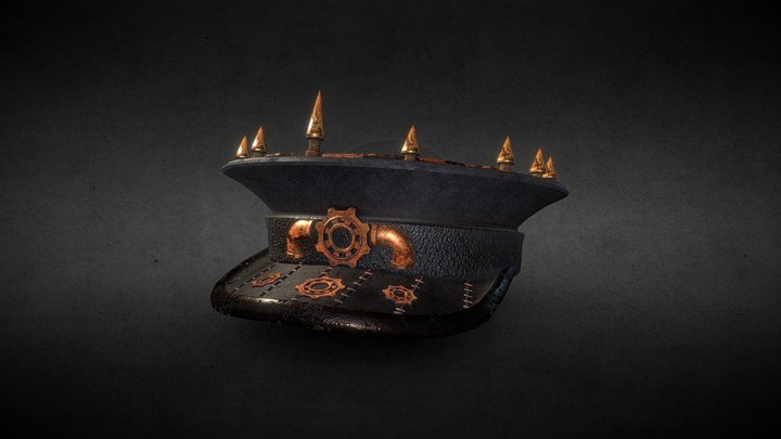 The Old Captain's Hat 3D Model
