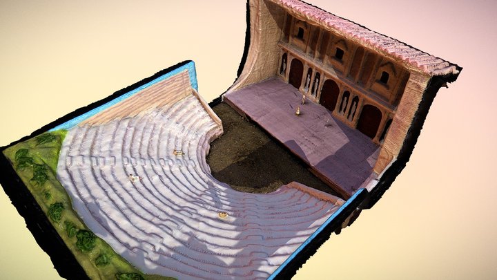Roman Theater at Butrint 3D Model