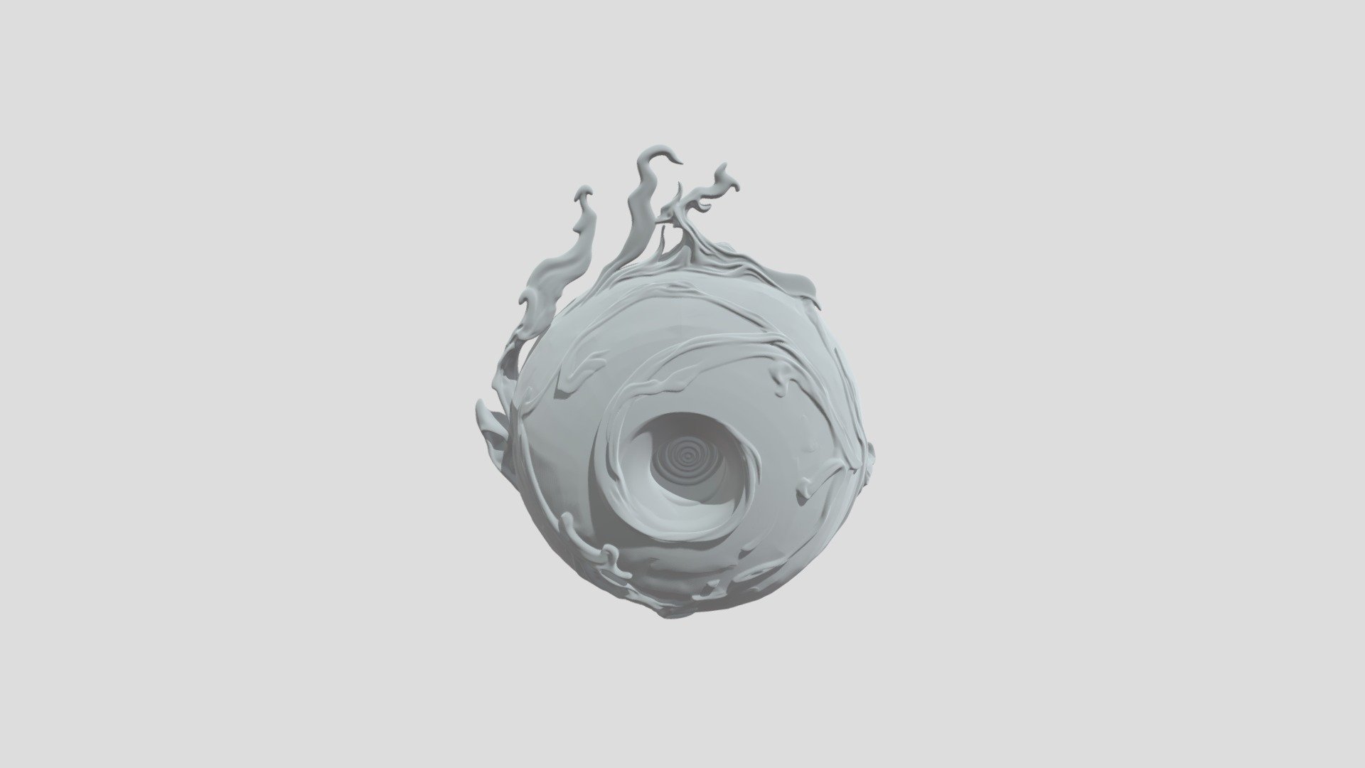 Firespell orb - 3D model by crimsoncouchofficial [39caaf2] - Sketchfab