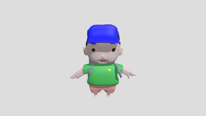 Cartoon 3D Model