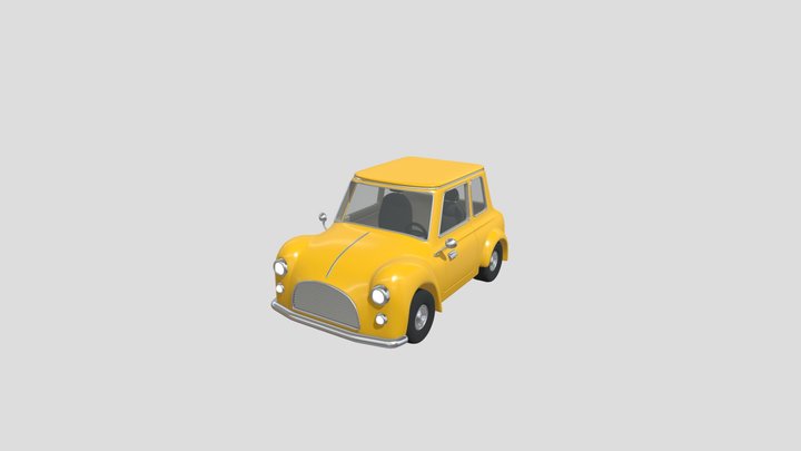 Cartoon car 3D Model