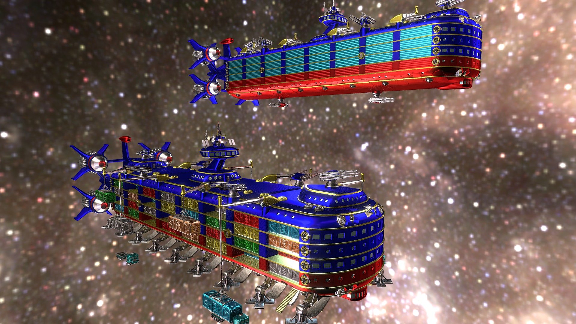 (11) CAYUSE VERY HEAVY FREIGHTER CS [27,648 CM]
