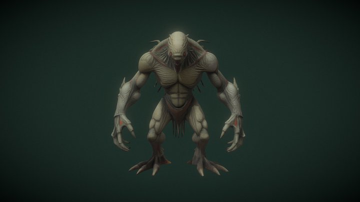 Deep Sea Abomination 3D Model