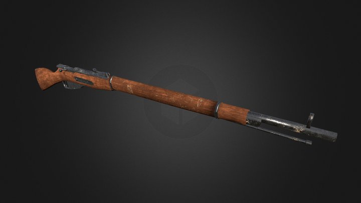 Mosin Nagant M91/30 – Modello 3D gratuito STL