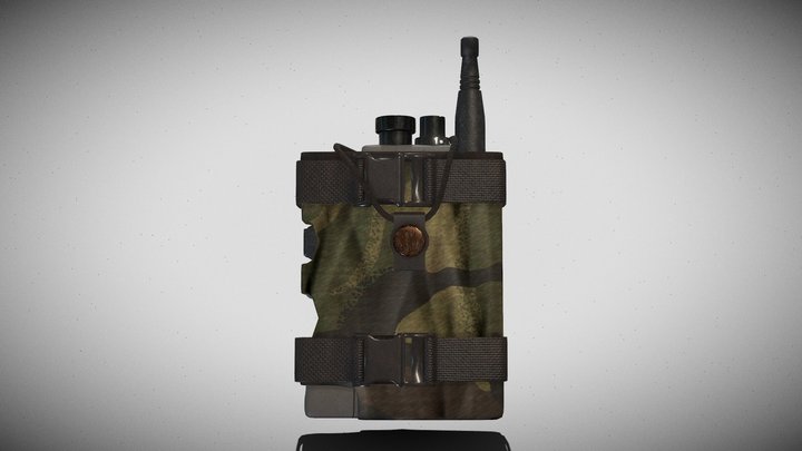 Selex PRR and DPM Pouch Free low-poly 3D model 3D Model