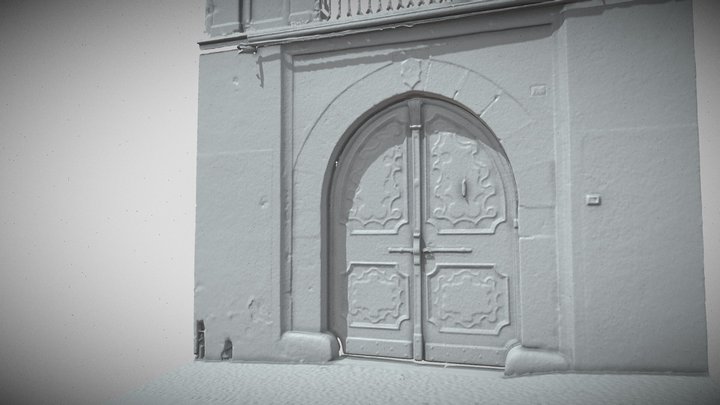 Portale di casa Quadrio Basci 3D Model