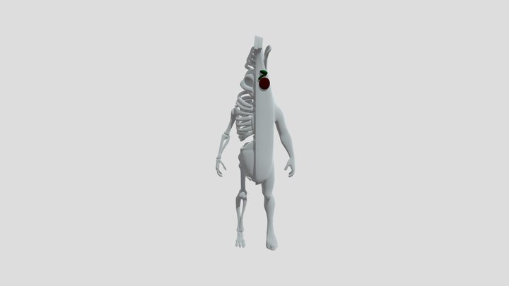 Fortnite skeleton banana 3D Model