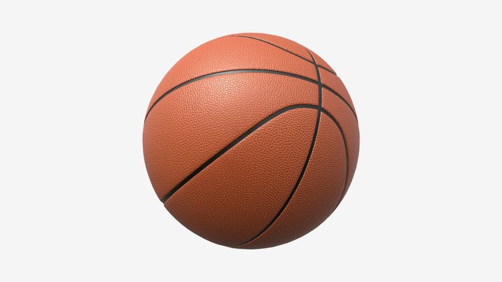 Basketball Classic Standard Ball 3D Model