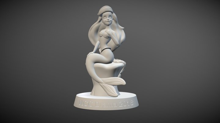 Ariel Trophy 3D Model