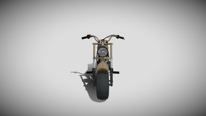 Mini Bike200_quicksand 3D Model