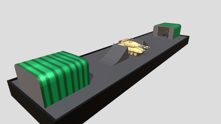 The great Jumping tank 3D Model
