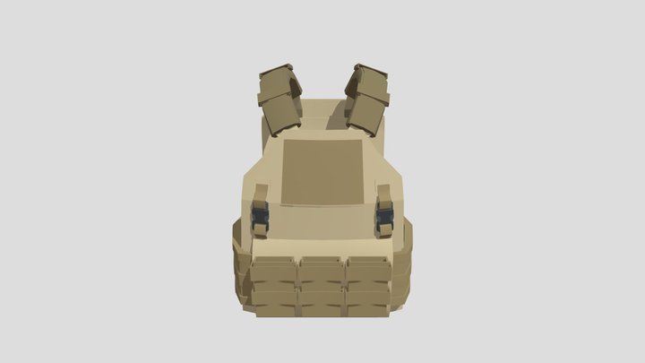 Plate carrier 3D Model