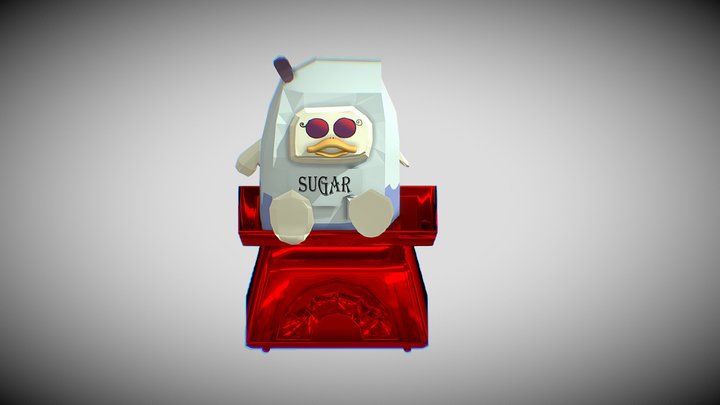 little disabeld sugar duckooooo 3D Model