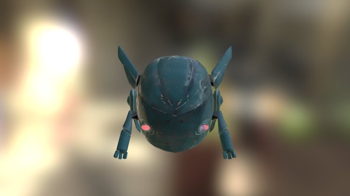 M.A.I.D. Drone 3D Model