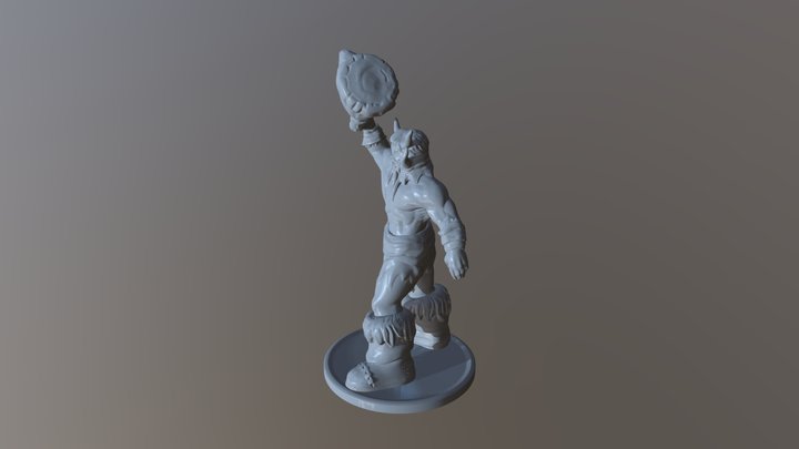 Mightyboar Decimate10 3D Model