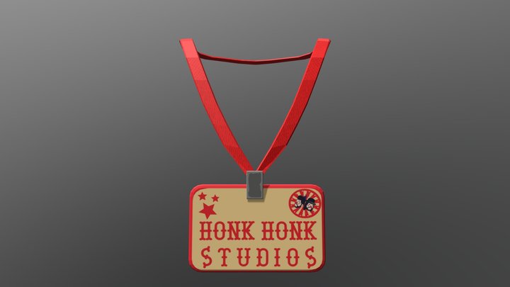 Honk Honk Studios Lanyard UGC 3D Model
