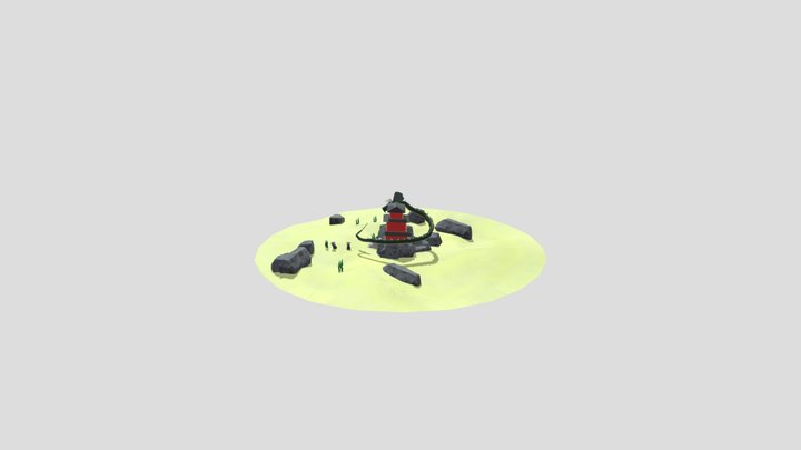 enviorment and model finished 3D Model
