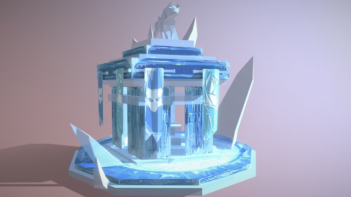 Templo Do Lobo 3D Model