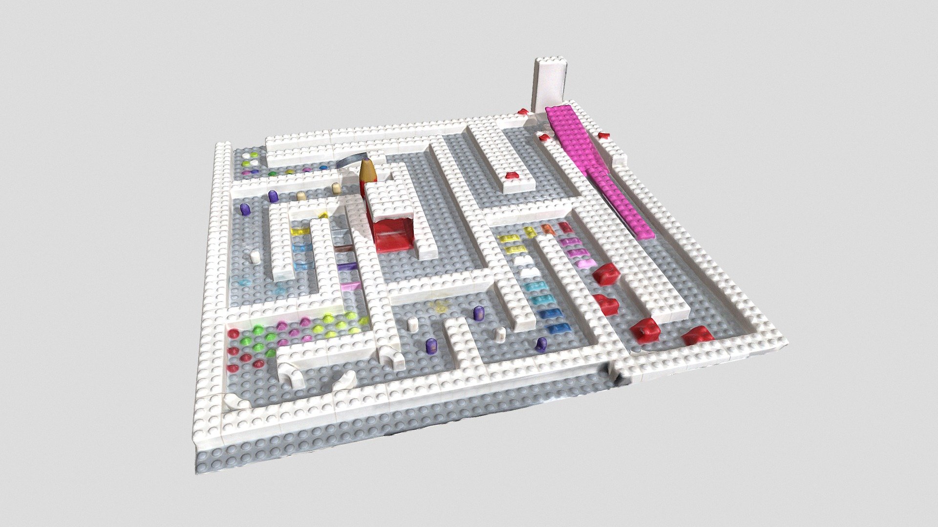 Lego- Murmel- Labyrinth, Johanna 10;8 Jahre