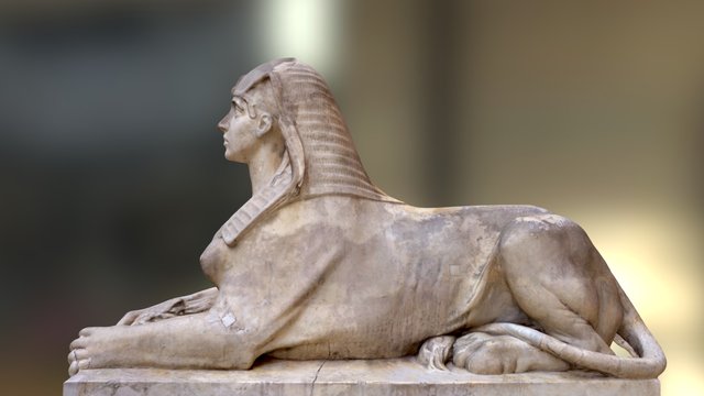 Sphinx of the Opera 3D Model