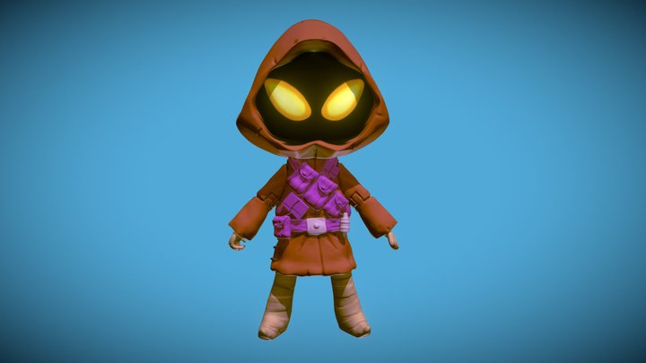 Jawa Action Figure 3D Model