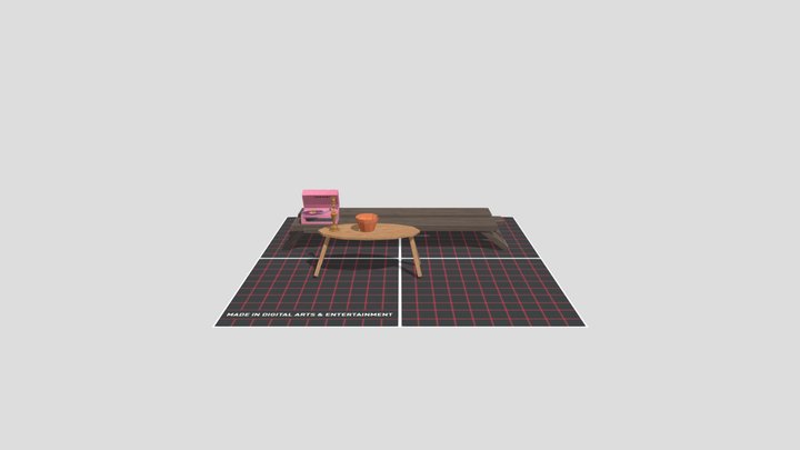DAE 5 Finished Props - Grandma's House 3D Model