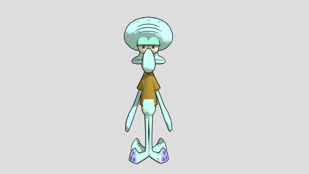 squidward rigged mixamo for unity