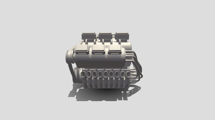 Engine 3D Model