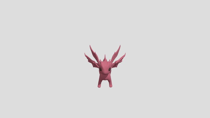 Dragon Type Eeveelution : Drakeon 3D Model