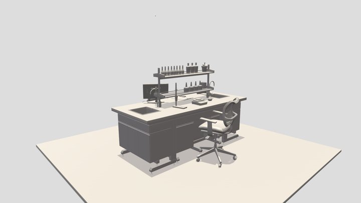 table labor  hp 3D Model