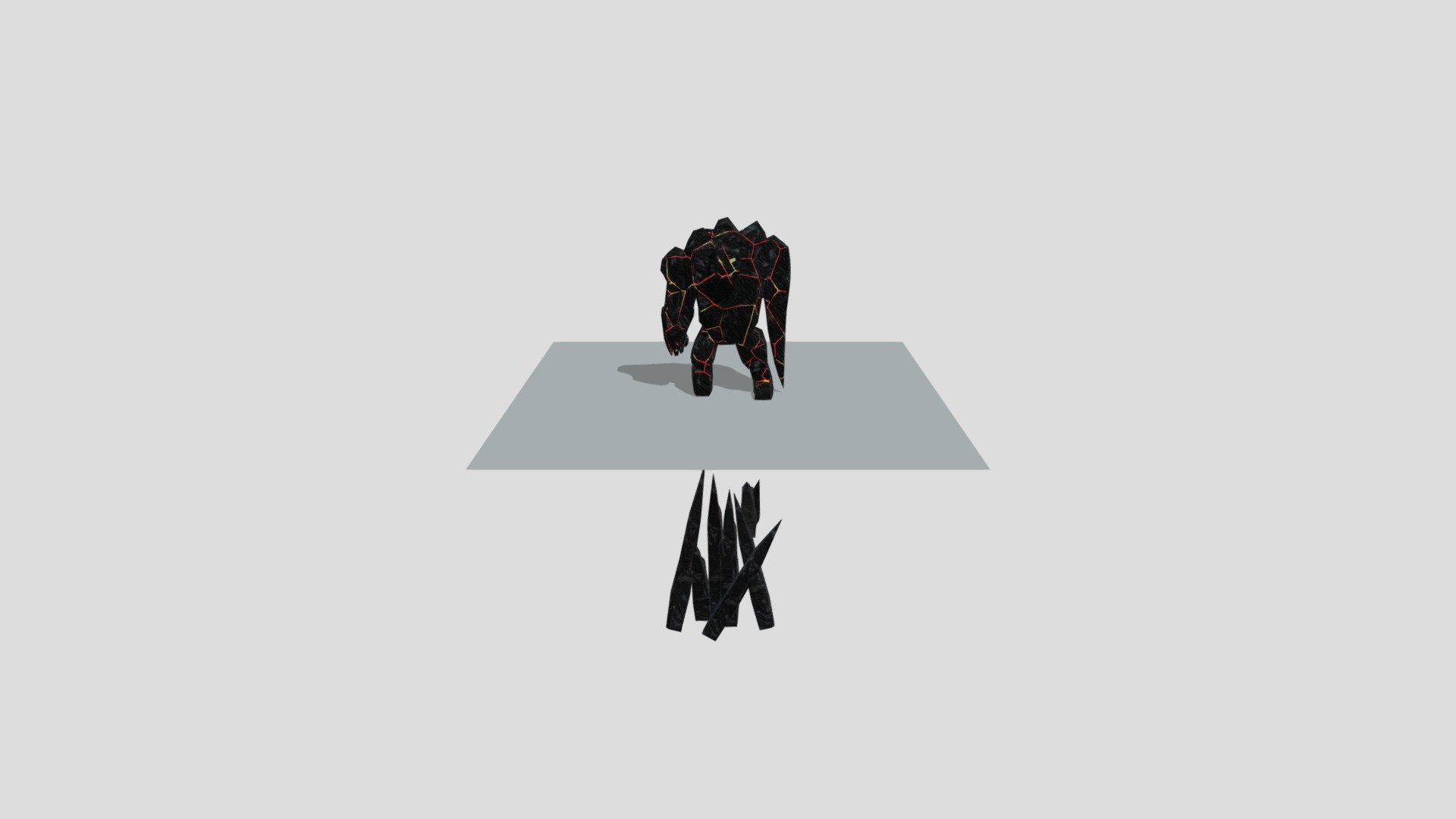 Dwayne The Rock Golem — Sketchfab embed 3D viewer