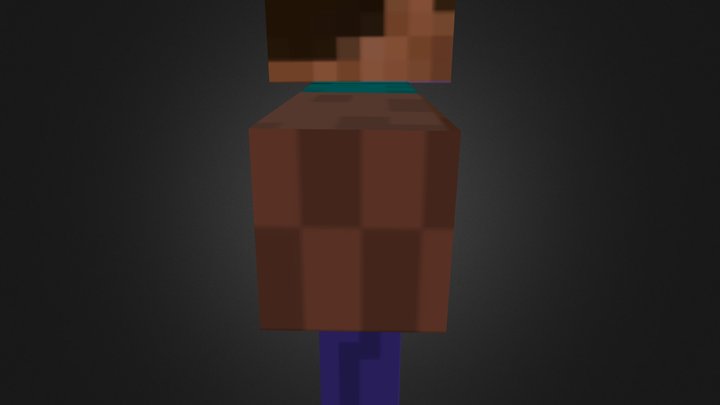 Minecraft Steve 3D Model