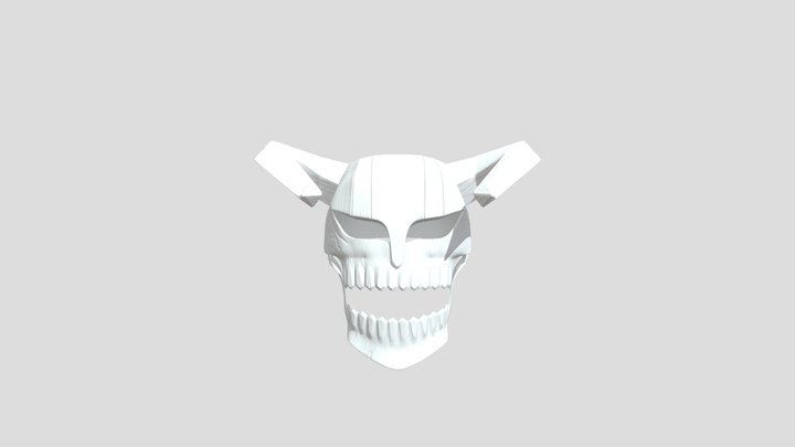 Bleach Ichigo Hollow Mask (Textured)